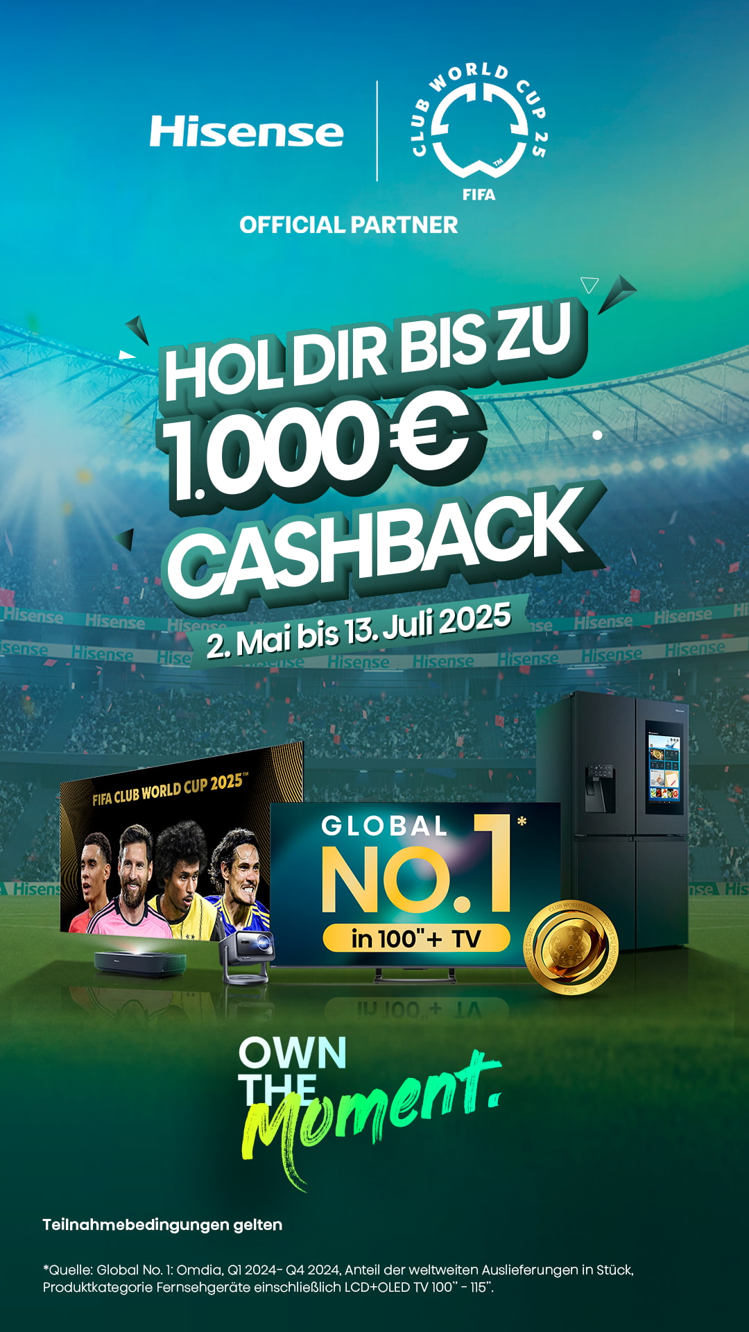 Hisense - Cashback
